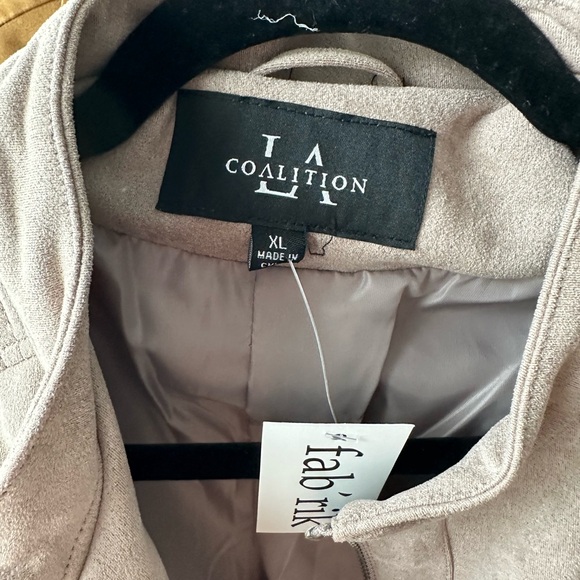 LA Coalition Moto Jacket XL NWT - Picture 4 of 5